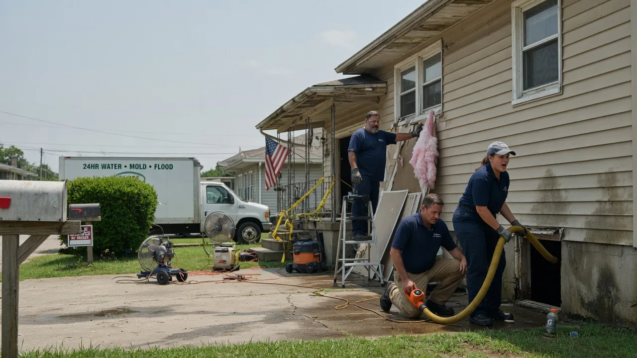 Water Damage Repair in Julian, NC near me